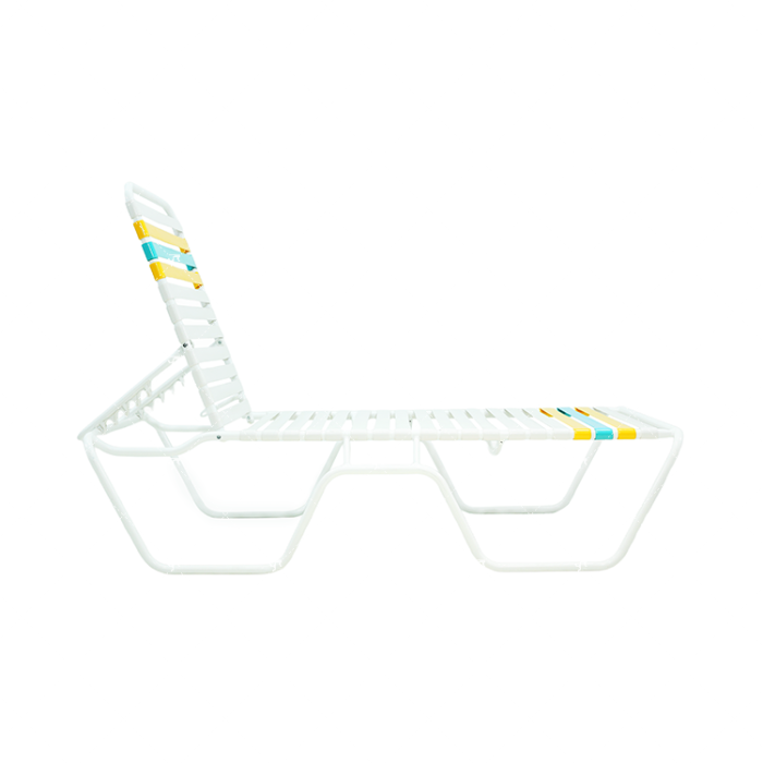 ALuminum PVC Strap Lounge