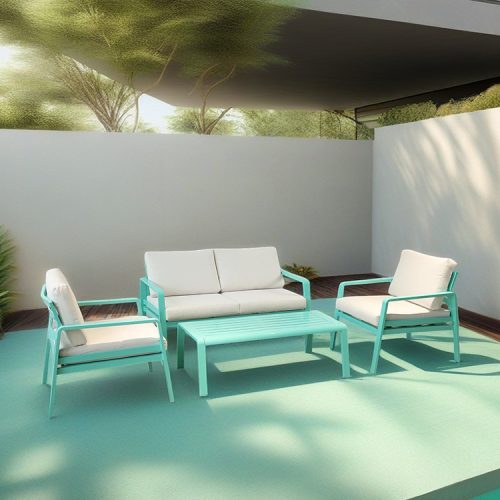 Alu. Sofa Set of 4