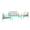 Alu. Sofa Set of 4