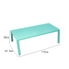 Alu. Sofa Set of 4