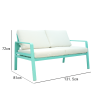 Alu. Sofa Set of 4