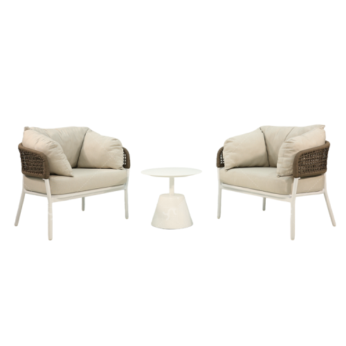 Alu. Rope Sofa Set of 3