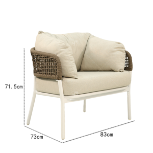 Alu. Rope Sofa Set of 3