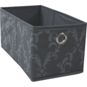 PEVA folding storage box with one metal ring