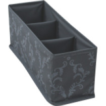 PEVA folding storage box with 3 compartments/ storage box/ PEVA storage box