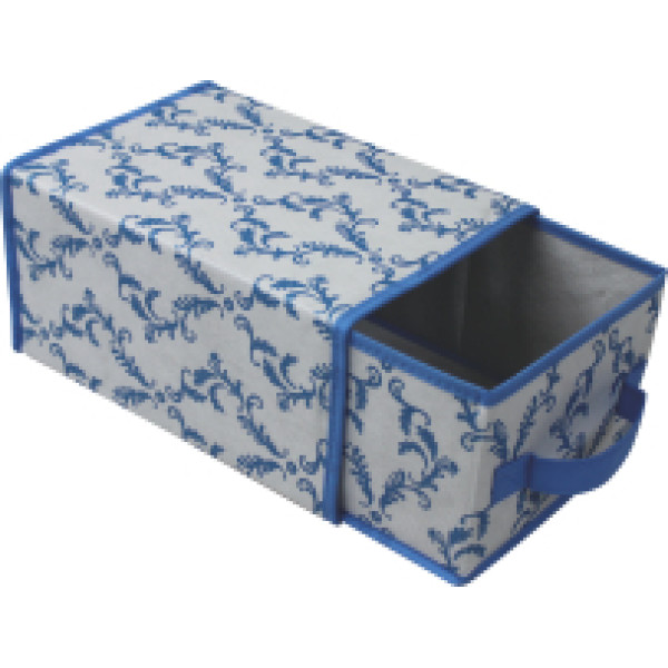 Foldable Non-woven folding storage box with 1 drawers