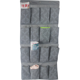 Wall hanging PEVA  organinzer with 16 pockets