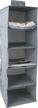 Organizzatore di scarpe appese PEVA con 5 scomparti