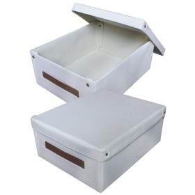 Wholesale Hot-pressed storage box Non-woven storage box