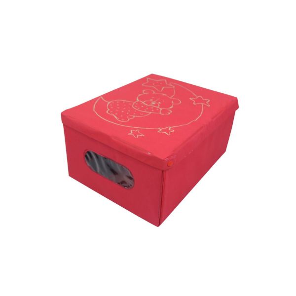 Custom design hot-pressed storage box non-woven storage box