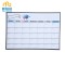 Dry Erase Magnetic Whiteboard Month Weekly Planner