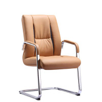 Modern multicolor PU Meeting Room Office Visitor Chairs with Arms leather furniture