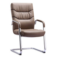 Modern multicolor PU Meeting Room Office Visitor Chairs with Arms leather furniture