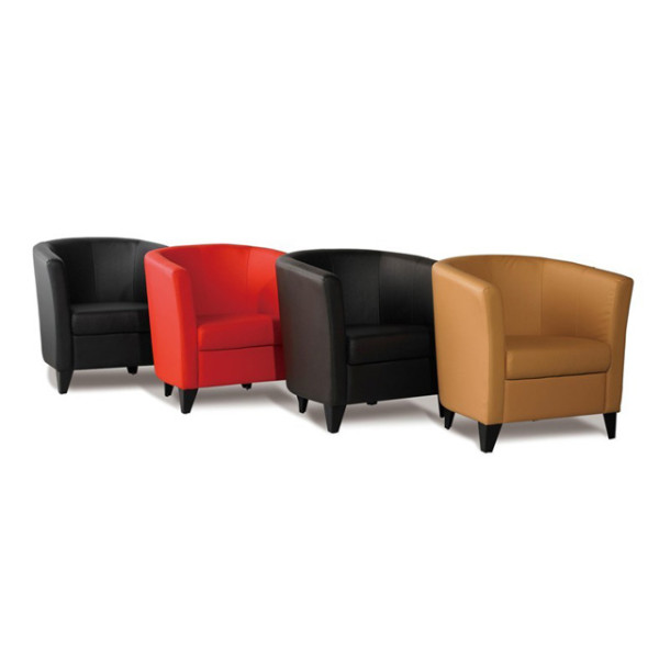 Colorful Leather Sofa Waiting Sofa For Office leather ...