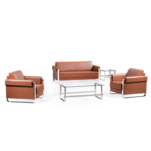 Wholesale Office Sofa Set Contemporary Leather Furniture(SF-661)