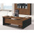 Stylish Office Furniture‎ Wood texture Executive desk