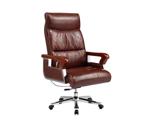 Wholesale High Back Rotating Executive Leather Chair(YF-9601)