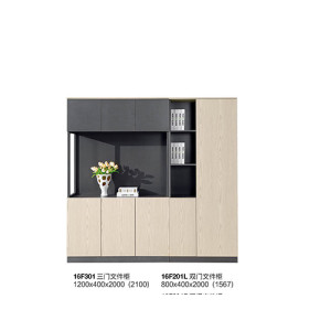 3 Door Office file cabinets, door with buffer hinges,no lock(YF-16F301)
