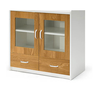Office file cabinet with double door,2 drawers,with handle(YF-18E0802)