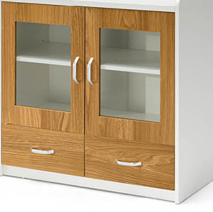 Office file cabinet with double door,2 drawers,with handle(YF-18E0802)