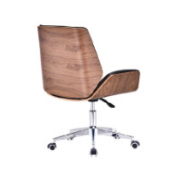 Mid Back Adjustable Rotatable Leather&PU Office Executive Chair (YF-D-001-1)