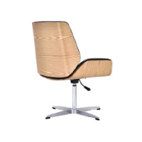 Mid Back Adjustable Rotatable Leather&PU Office Executive Chair (YF-D-001-1)