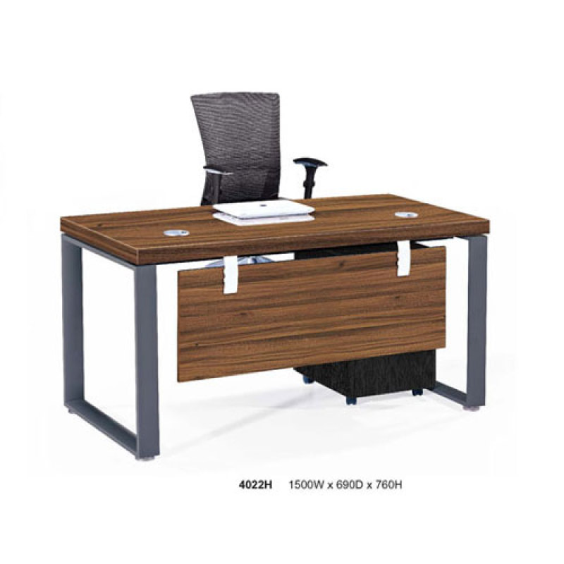 Wholesale Melamine Office Desk With Mobile Desk File Cabinet(YF-4022H)