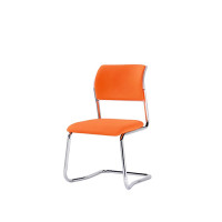 Wholesale Middle Back PU Office Visitor Chair(YF-A097-Green)