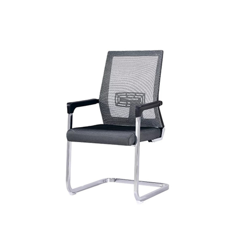 Wholesale Middle Back Mesh Office Visitor Chair with chrome base (YF-A105Gray)