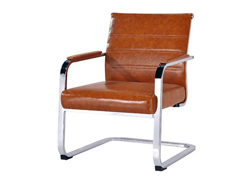 Wholesale Mid-Back leather office visitor chair(YF-F01 PU)