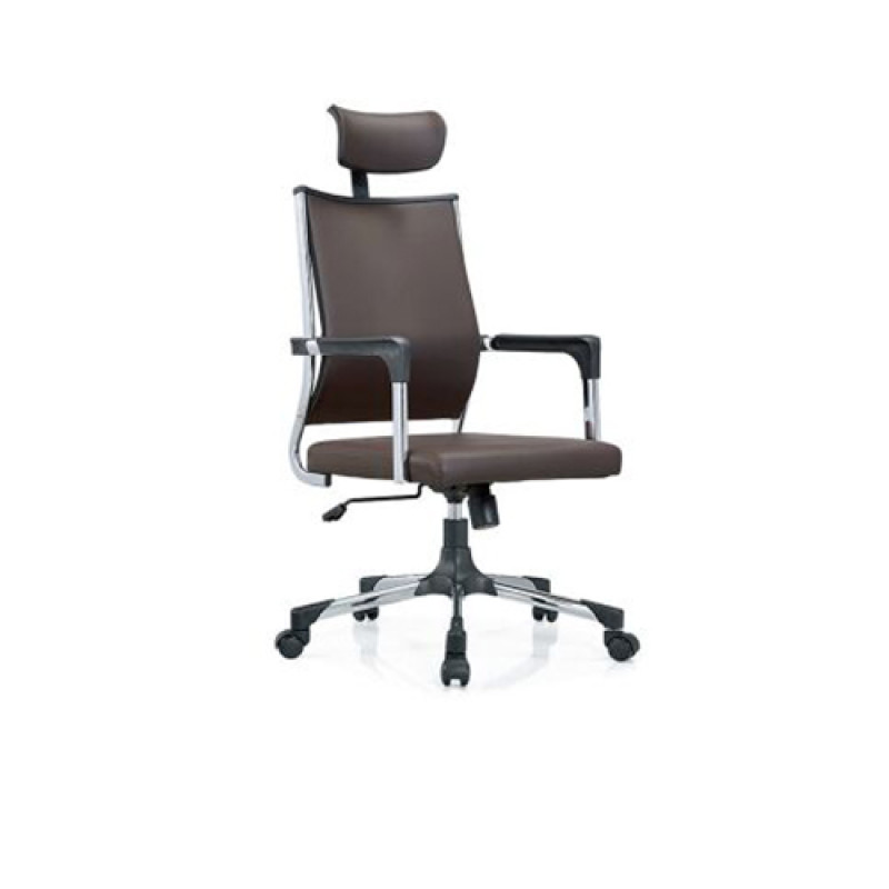 Wholesale High Back PU Office Executive Chair With Armrest(YF-116D-PU)
