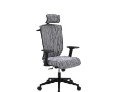 Wholesale office task chair with PP back frame, chrome base and armrest(YF-5603A)