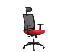 Wholesale High Back Mesh Office Chair With PP Back Frame And Armrest, PP Base(YF-5590A)