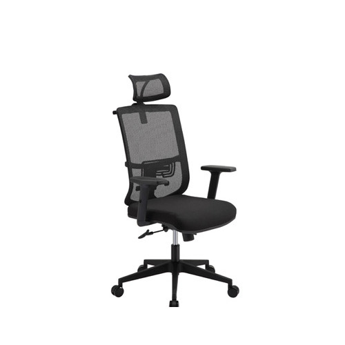 Mesh office chair with nylon back frame and nylon soft PU height adjustable armrest(YF-5592A)