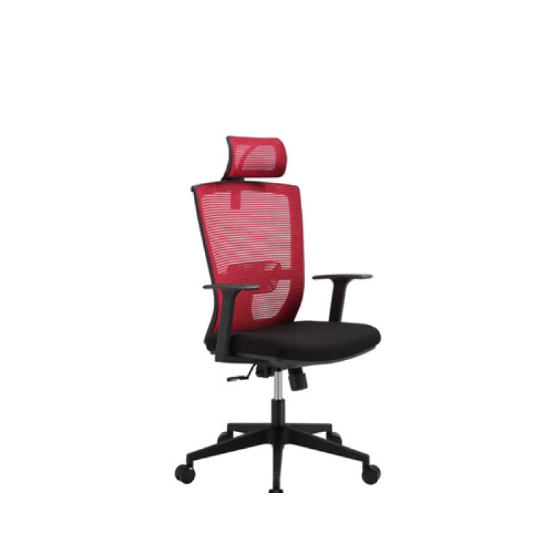 Wholesale mesh office chair with PP back frame and armrest, nylon base(YF-5601A)