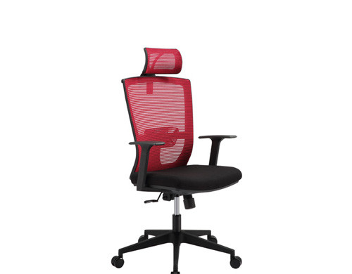 Wholesale mesh office chair with PP back frame and armrest, nylon base(YF-5601A)