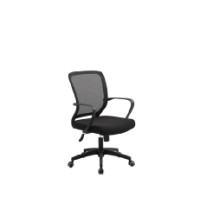 Wholesale mesh office chair with PP back frame and armrest, chrome base(YF-5608-1)