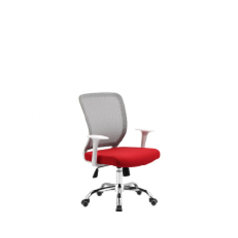 Wholesale mesh office chair with PP back frame and armrest, chrome base(YF-5608-1)