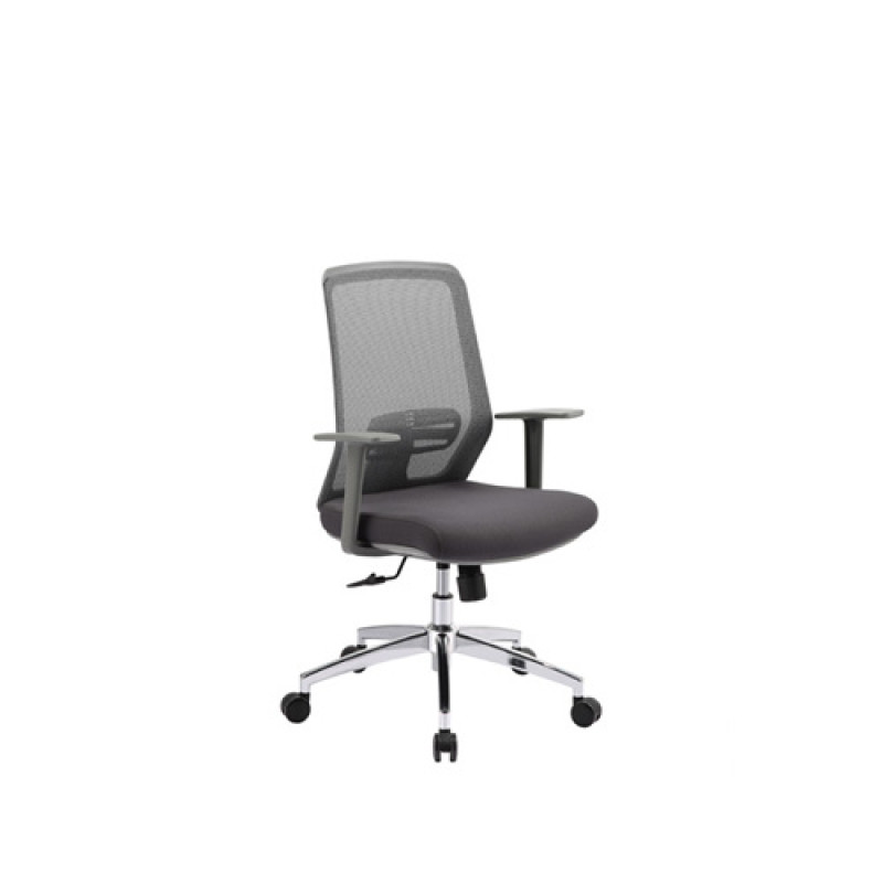 Wholesale Mesh office chair with PP back frame and armrest, chrome base(YF-5610)