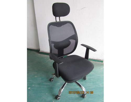 Wholesale high-back mesh office chair with PP armrests and Aluminum base(YF- A52)