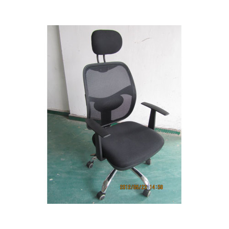 Wholesale high-back mesh office chair with PP armrests and Aluminum base(YF- A52)