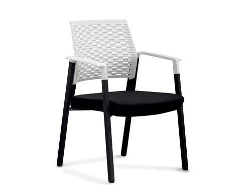 Wholesale Mesh office task chair with plastic frame and chrome base(YF-2610)
