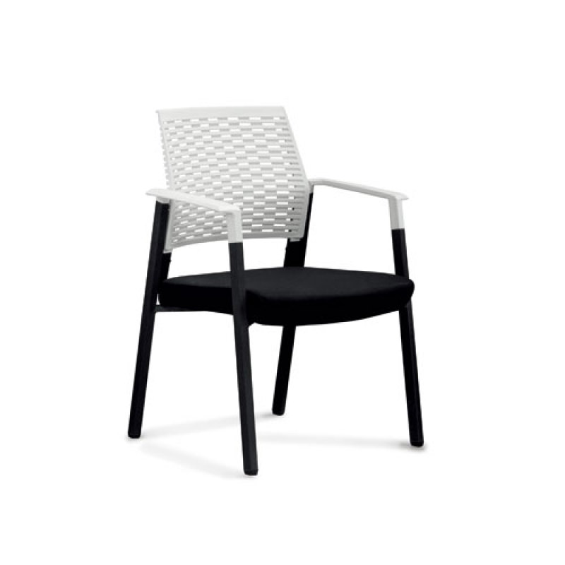 Wholesale Mesh office task chair with plastic frame and chrome base(YF-2610)