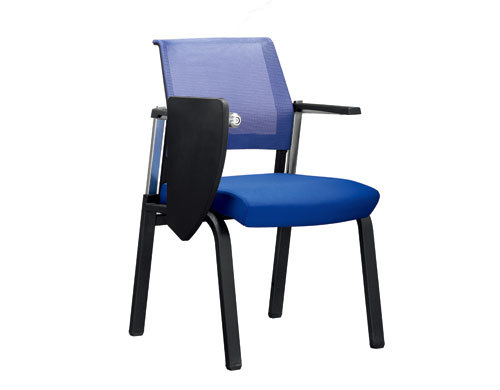 Wholesale Meeting Training Mesh Chair Conference Folding Writing Chair With Writing Tablet(YF-2625WB)