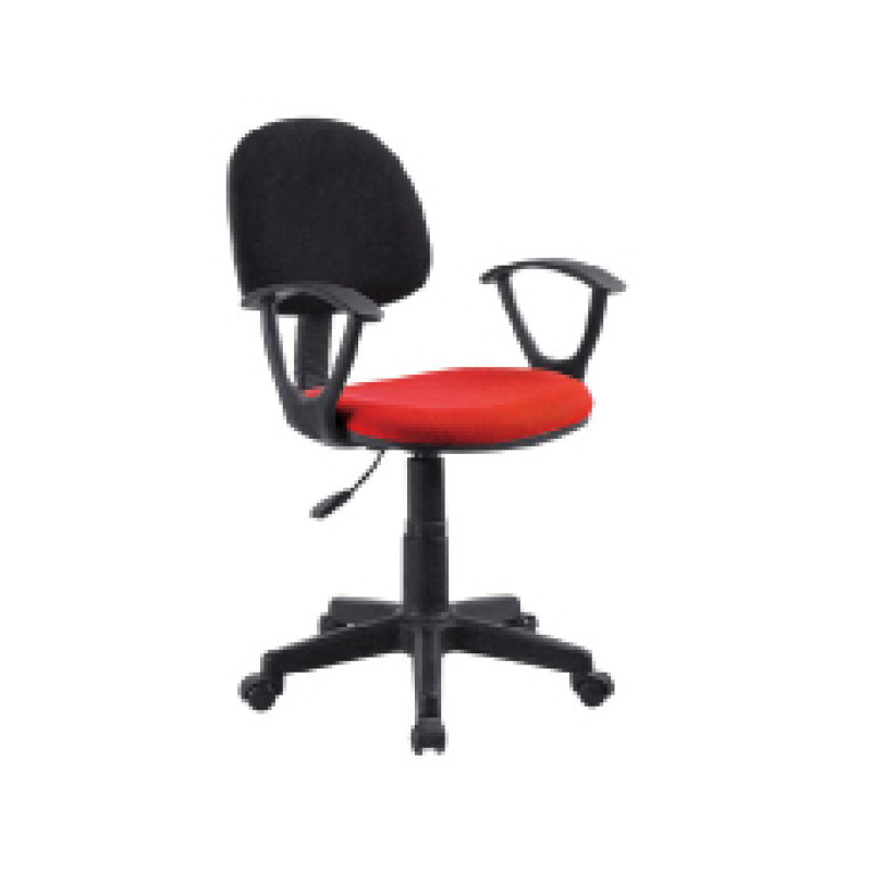 Wholesale mesh office task chair with Nylon base and armrests(YF-D008)