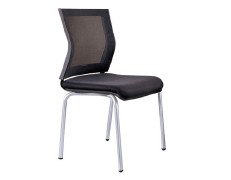 Wholesale Office Stacking Chair With Mesh Seat And Back, Chrome Base(YF-2001-1)