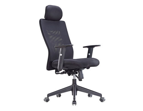 Wholesale Mesh Office Chair, Made of Pu Caster, Nylon Feet and Adjustable PU T-armrest(YF-5055A)
