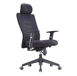Wholesale Mesh Office Chair, Made of Pu Caster, Nylon Feet and Adjustable PU T-armrest(YF-5055A)