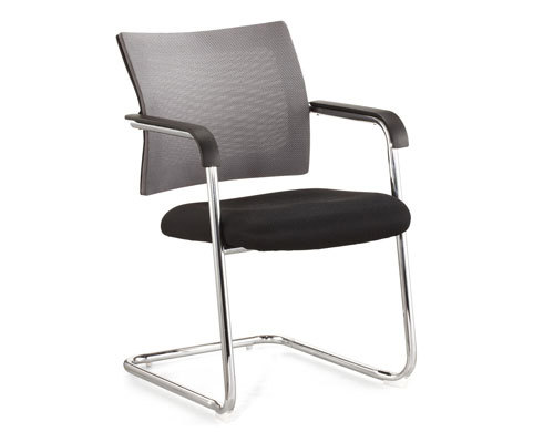 Wholesale Office Task Chair with PVC Armrest and Chrome Base(YF-5057)
