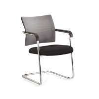 Wholesale Office Task Chair with PVC Armrest and Chrome Base(YF-5057)